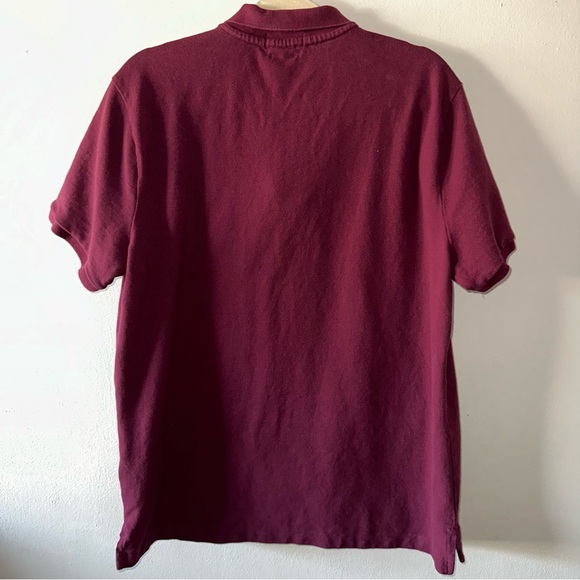 Polo by Ralph Lauren Maroon with Green Pony Size: XL - Picture 3 of 7